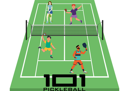 Players Playing Pickleball