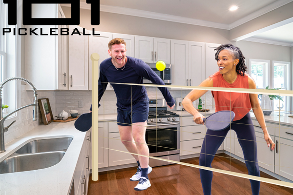 Playing in a Pickleball "Kitchen".