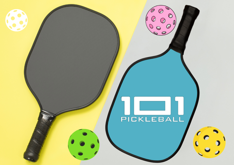 Pickleball Paddles & Balls.