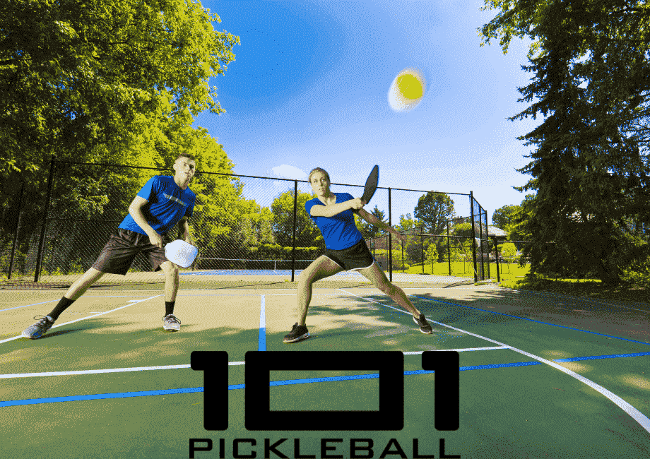 Players Taking a Pickleball Shot