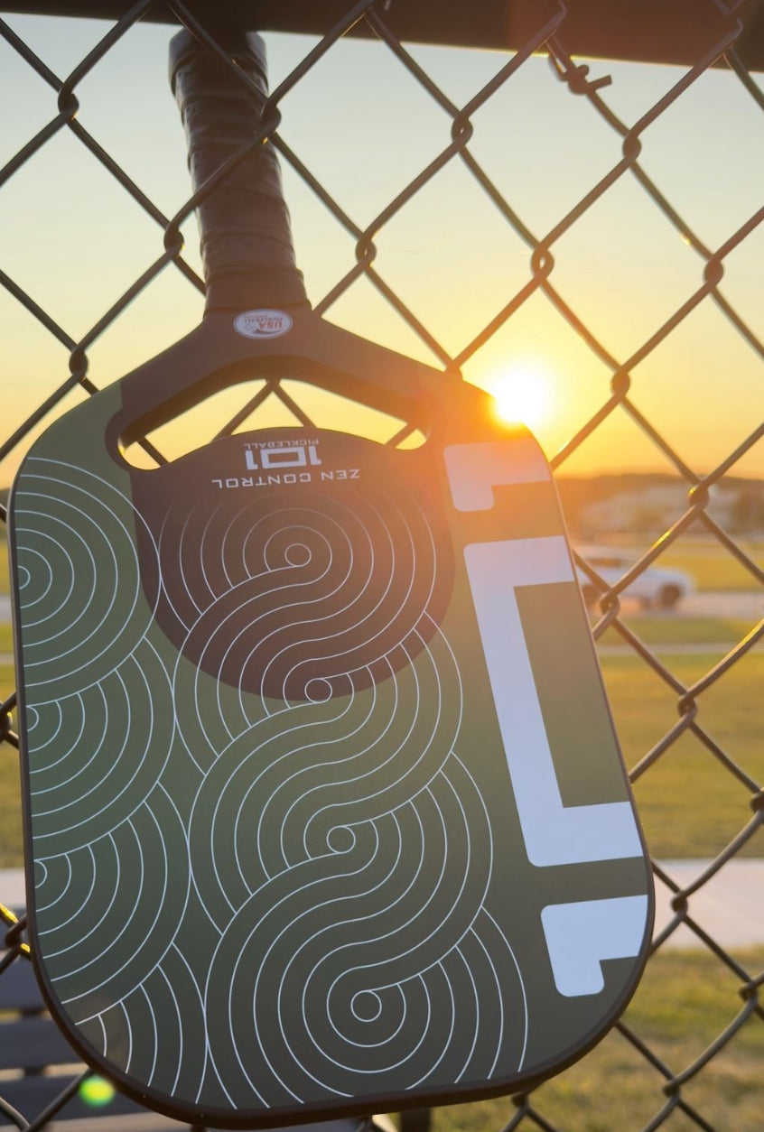  Zen control pickleball paddle sunset