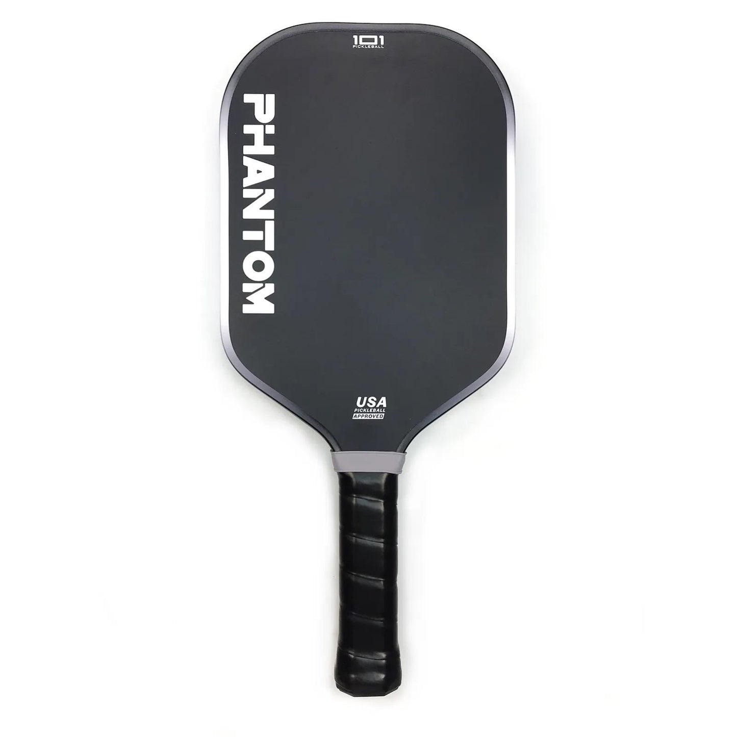 101 Pickleball - Phantom 16mm Pickleball Paddle - 3rd Gen T700 Carbon Fiber, Double Thermoformed Technology, Honeycomb Polymer Core, Elongated Handle